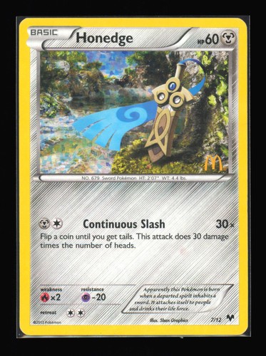 Honedge 21/39 Kalos Starter Set Common Pokémon TCG LP