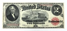 1917 $2 Legal Tender Note - Fr.# 60