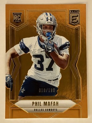 2025 Panini Donruss Elite - Rookies Phil Mafah #106 Orange /199 (RC)