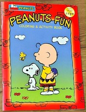 PEANUTS FUN COLORING and Activity BOOK 2003