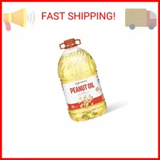 Amazon Grocery, Peanut Oil, 128 Fl Oz (Previously Amazon Fresh, Packaging May Va