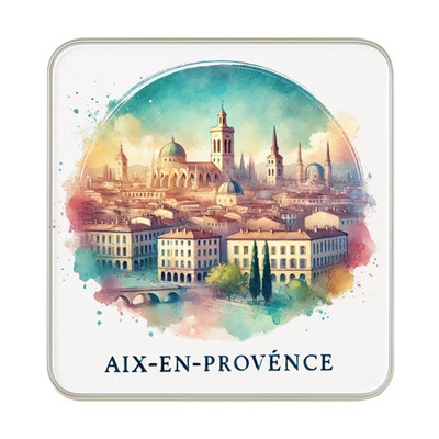Kühlschrankmagnet Aix en Provence, Frankreich: Niedliches handgefertigtes Rei...