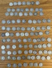 Mercury Dimes $10 Face Value 90% Silver 2 Rolls 100 Silver Coins Bulk Lot READ