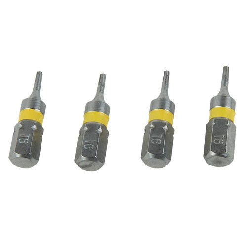 Hand Tools Screwdriver Bit 1/4inch 25mm 4Pc Hex Shank Screw Driver Bit - Picture 6 of 71