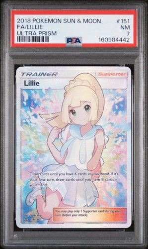 Lillie graded PSA 7 for sale on eBay