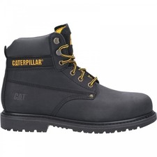 Image of CAT Powerplant | Black | Mens Steel Toe Cap Safety Boots