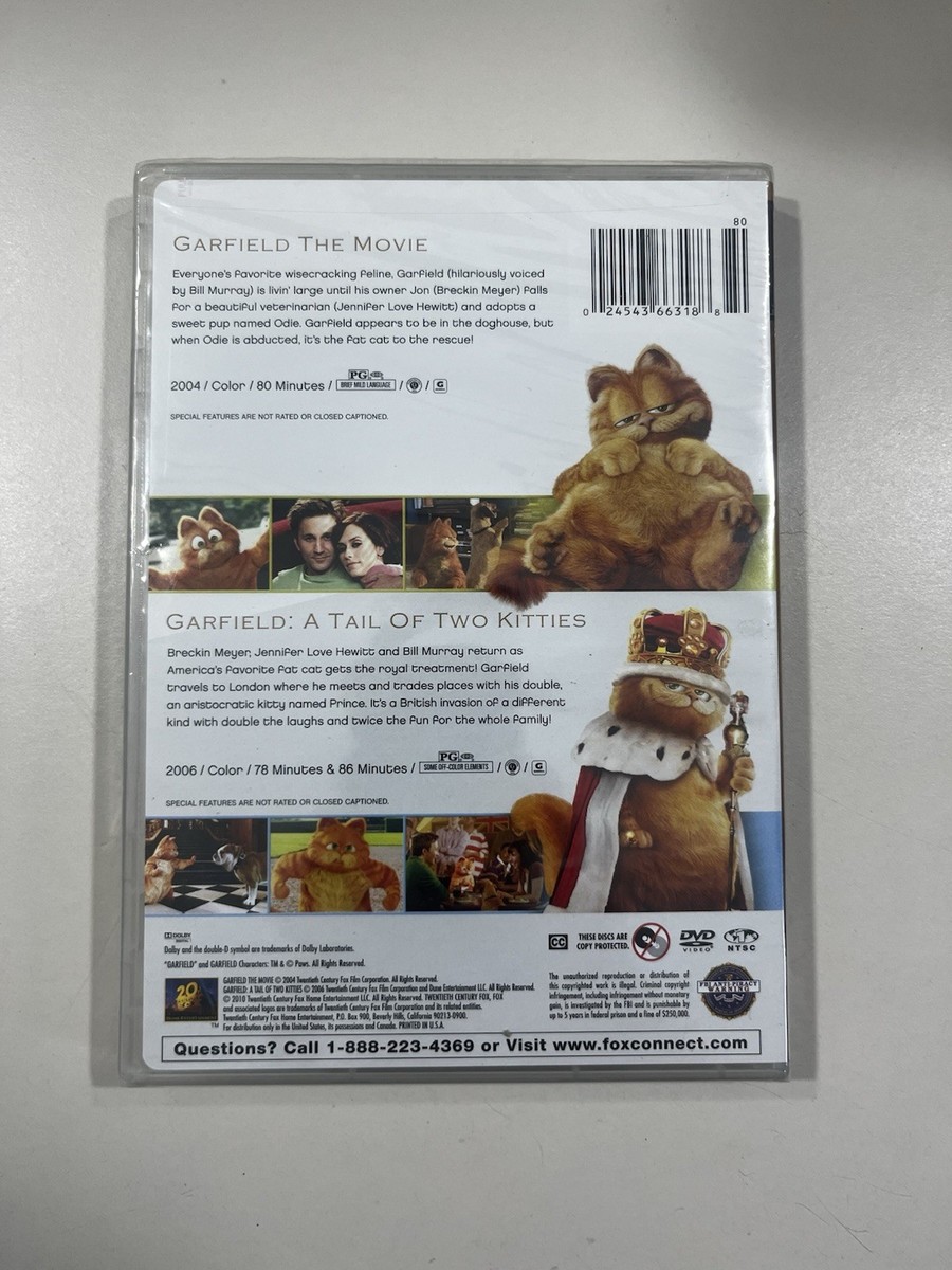 Garfield - Box Set (DVD, 2006, 2-Disc Set, Sensormatic) for sale