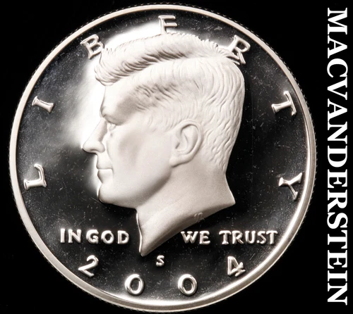2004-S Silver Kennedy Half Dollar - Choice Gem Proof  Lustrous  #i1672