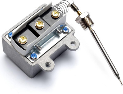 3/8'' Mpt Stuff Box 1177 High Limit Thermostat Fryer Switch Compatible with Rober