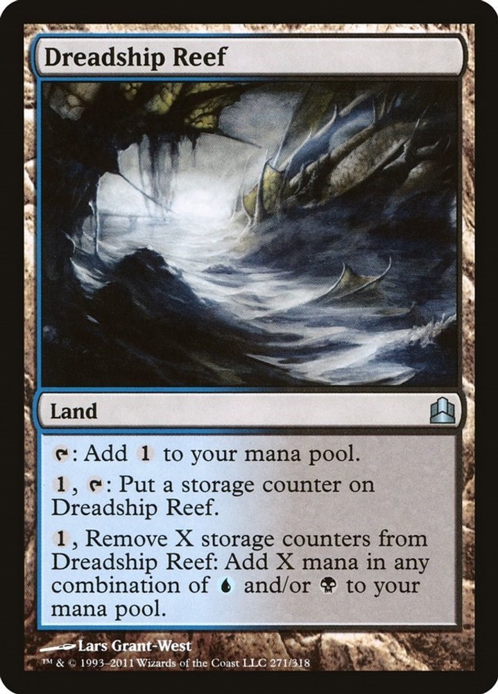 Dreadship Reef Commander MTG 271 MP
