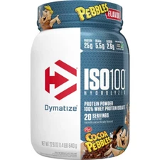 Dymatize 100% Whey Isolate Protein Powder - Cocoa Pebbles - 20 Serve