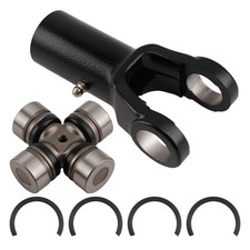 2PCS Prop Shaft Yoke w/ U-joint for Polaris RZR 4 900 2015-2018 3235501 3235500