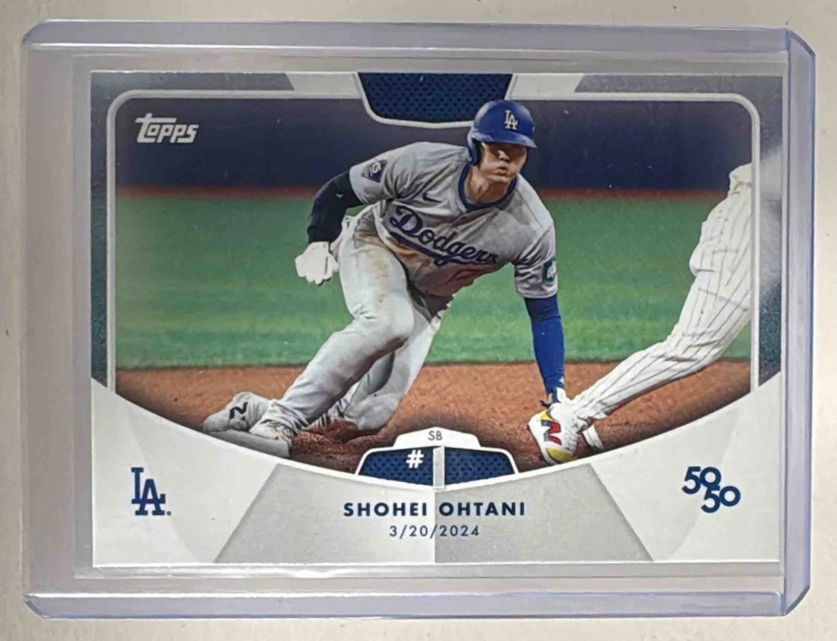 2024 Topps 50/50: Shohei Ohtani - Shohei Ohtani #1 for sale | eBay