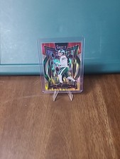2024 Panini Select - Concourse Aaron Rodgers #40 Red & Yellow Shock Prizm