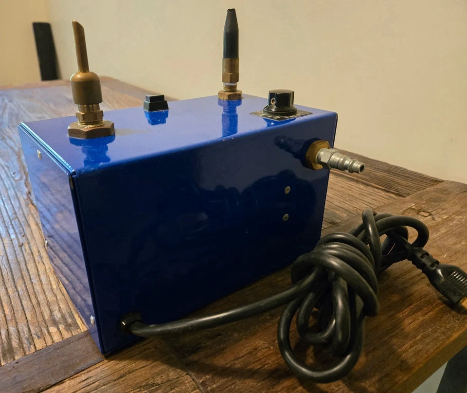 Карбоновый двойной воздушный насос Conwin — с ножной педалью и чехлом — работает отлично - Изображение 4 из 4