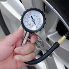 Professional Tyre Pressure Gauge with Flexible Hose UK PRO Tool Accurate 100 PSI