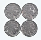 Buffalo Nickels Sharp Horn XF/AU - 1937 1936 1937 1935 Lot Collection *321