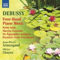 Audio Cd - Claude Debussy - Opere Per Pianoforte A Quattro Mani - Naxos -D- Neu