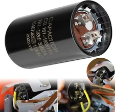 Pool Pump Motor Start Capacitor 161-193UF Fit Hayward Super Pump .75 HP 1.0 HP