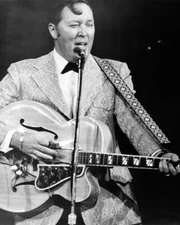 Bill Haley Guitar On Stage 16X20 Canvas Giclee