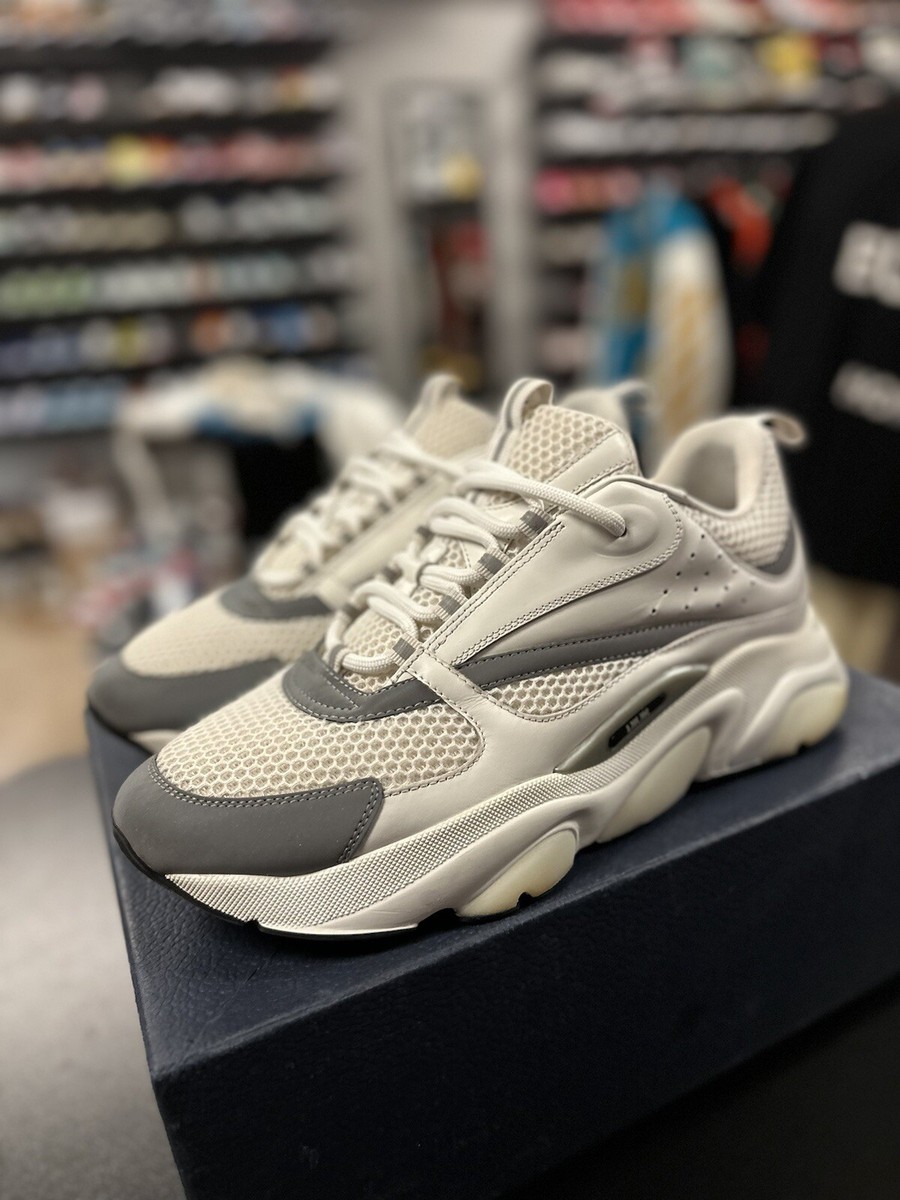 Dior B22 ホワイト スニーカー Dior B22 Sneaker 'white Grey' Sz- 11M/44EU | eBay