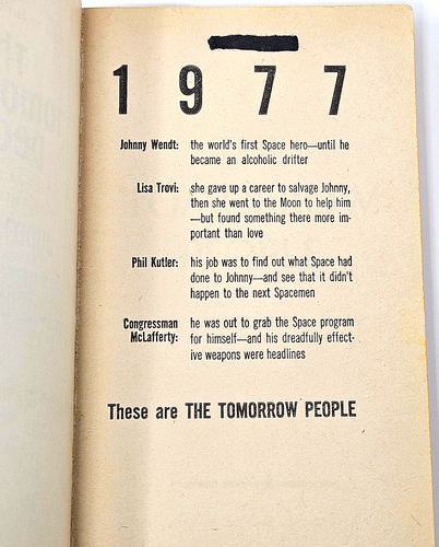 Judith Merril Off the Beaten Orbit, Out of Bounds, The Tomorrow People Vtg SciFi - Picture 9 of 12