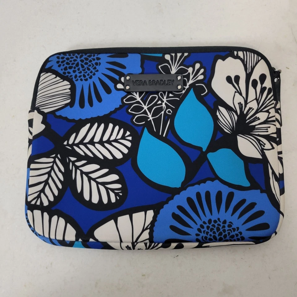 Funda para Tablet/iPad Vera Brandley Neopreno Azul Bayou Azul Acolchada 10x8 Foto 3 de 4