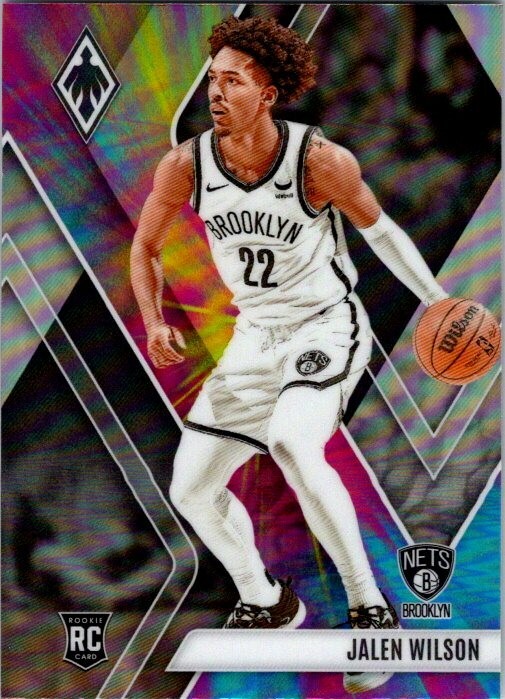 2023-24 Phoenix Basketball #276 Jalen Wilson SSP Color Burst RC - Brooklyn Nets