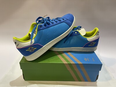 ADIDAS STAN SMITH X DISNEY TOY STORY  REX & ALIENS  Blue/Green/Purple US Size 10