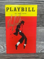 MJ, SIGNED BY MILES FROST, PLAYBILL, DECEMBER 2021, NEIL SIMON THEATRE 