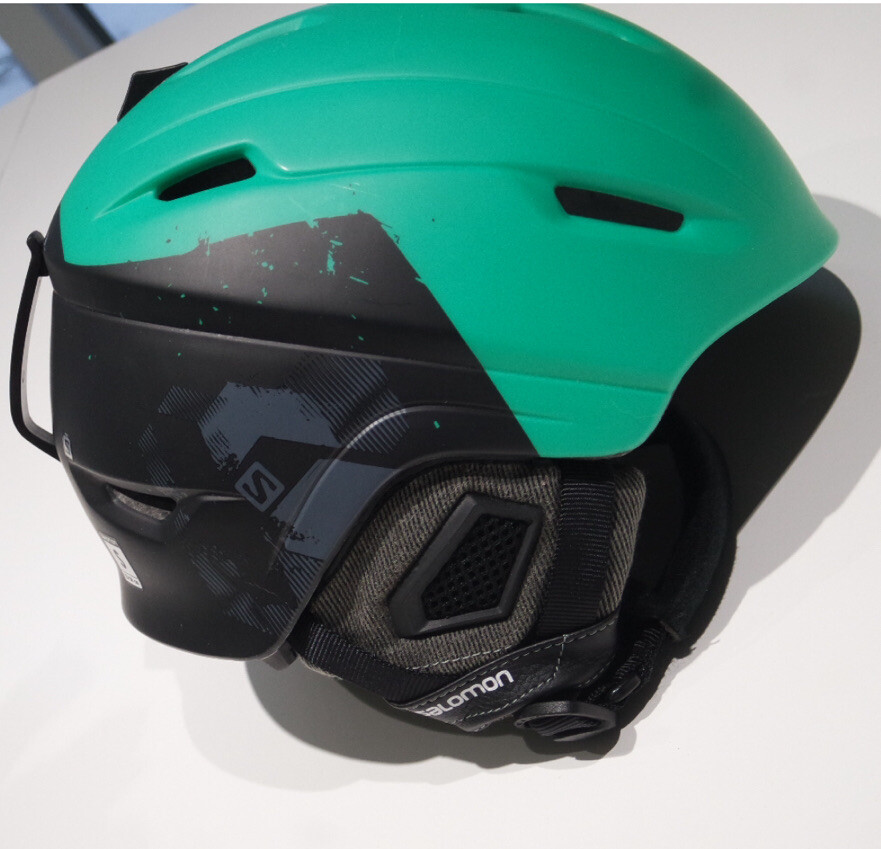 Casco Salomon Ranger taglia S 53 56 cm Seagreen nero