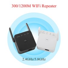 300/1200M Wireless Repeater Amplifier Single/Dual Band 2.4GHz/5.8GHz Booster