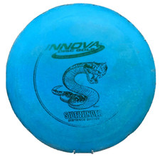Innova DX Sidewinder 172g Distance Driver PFN Blue green foil disc golf vintage