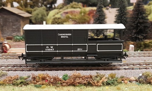 * 1/76 OO * Bachmann * GWR 20 Ton Toad Brake Van Bristol 114947 * BOXED * 33-309 - Picture 2 of 11