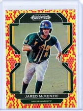 2022 Panini Prizm Draft JARED MCKENZIE Snakeskin Refractor RC Rookie 18/25