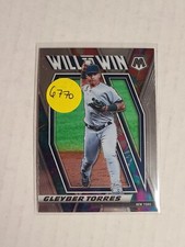 Gleyber Torres - Will To Win 2021 Panini Mosaic Insert Baseball Card #WTW7