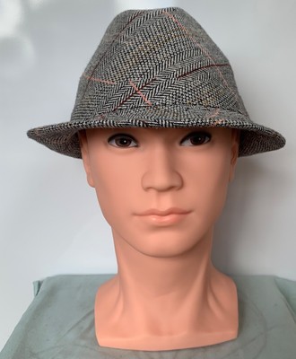white trilby hat mens