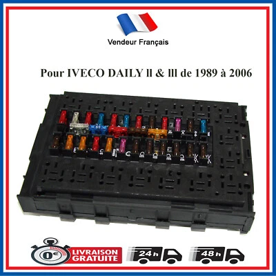 Boitier de Fusibles prévu pour IVECO DAILY II III - 4838244 (112 pins) - Bild 1 von 4