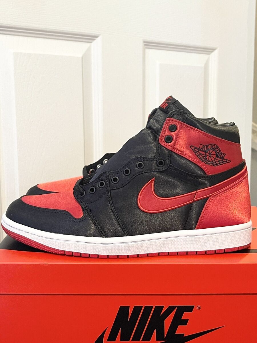Wmns Air Jordan 1 Retro High Og Satin Bred Sz.10/mens 8.5 | eBay Wmns Air Jordan 1 Retro High Og Satin Bred Sz.10/mens 8.5 | eBay