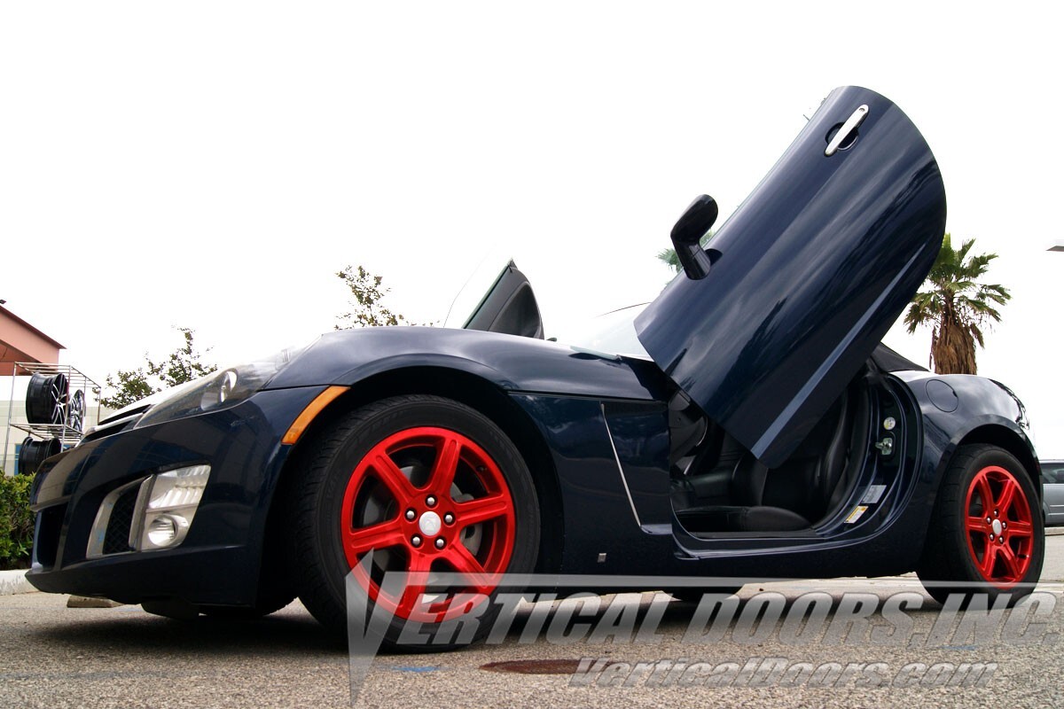 Saturn Sky 07-10 Lambo Style Vertical Doors VDI Bolt on Hinge Kit