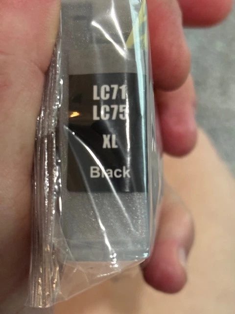 Brother LC-71 XL,  LC-75XL  Ink Cartridges - 3 Black , 1 Yellow - Compatible - Image 4 of 4