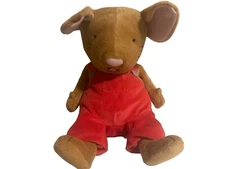Kohls Cares If You Give A Mouse A Cookie Plush Stuffed Animal 14 In Red Overalls