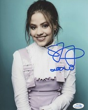 Sarah Jeffery Charmed Autographed Signed 8x10 Photo COA D9A