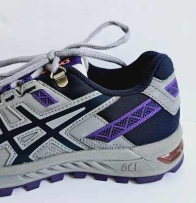 Asics Gel-Citrek Shoes Women Sz 6 White Gray Purple Running