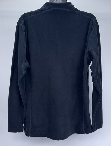 Columbia Klamm Half Zip Fleece Top, Mens Long Sleeve T Shirt Size XL, Black, New - Picture 3 of 12