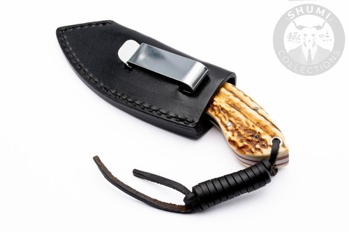 Boker VoxKnives Rhino 02BO269 Stag Handle Fixed Blade Knife. Discontinued. - Picture 16 of 18