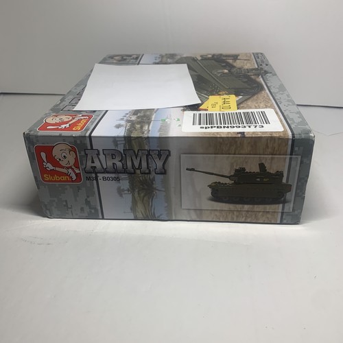 Sluban Army Tank Merkava M38-B0305 - Sealed With Labels On Outside - Picture 5 of 5