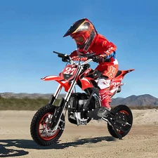 40cc Mini Dirt Bike Gas-Powered 4 Stroke Pocket Bike Pit Pocket Motorbike 20km/H