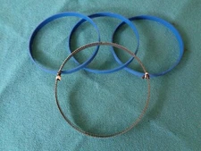 DELTA 28-160 BLUE MAX BAND SAW TIRES AND 3/8" BAND SAW BLADE FOR DELTA 28160 