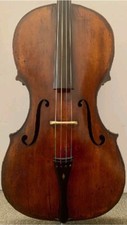 Vuillaume Label Cello, Powerful Franco Belgium c1860, Possibly Nicolas Vuillaume